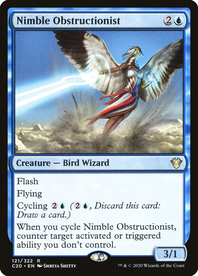 Nimble Obstructionist [Commander 2020] | Exor Games Summserside