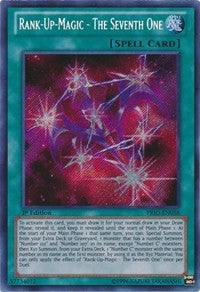 Rank-Up-Magic - The Seventh One [PRIO-EN058] Secret Rare | Exor Games Summserside