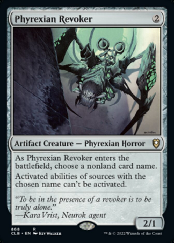 Phyrexian Revoker [Commander Legends: Battle for Baldur's Gate] | Exor Games Summserside