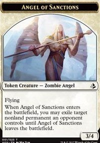 Angel of Sanctions // Drake Token [Amonkhet Tokens] | Exor Games Summserside