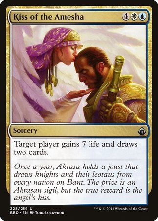 Kiss of the Amesha [Battlebond] | Exor Games Summserside