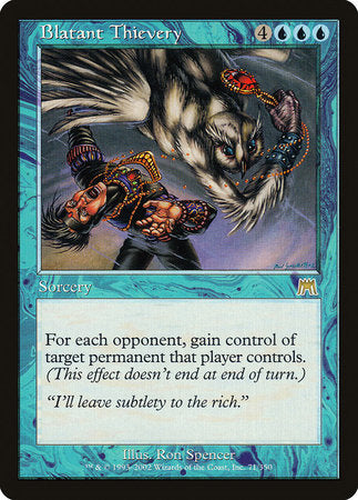 Blatant Thievery [Onslaught] | Exor Games Summserside