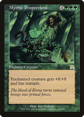 Mythic Proportions [Onslaught] | Exor Games Summserside