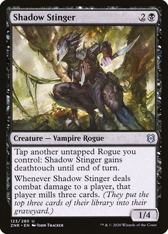 Shadow Stinger [Zendikar Rising] | Exor Games Summserside