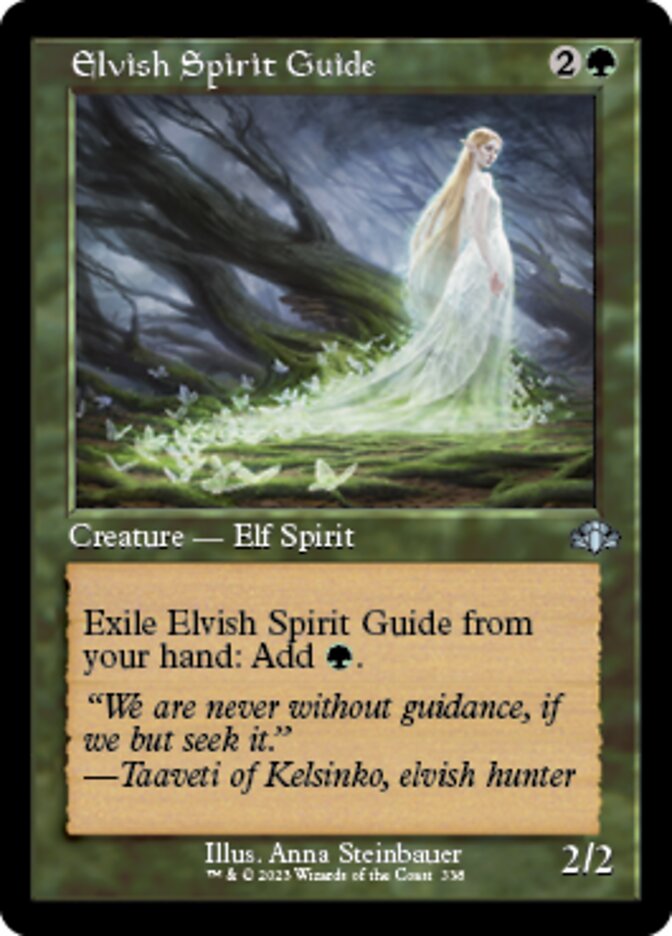 Elvish Spirit Guide (Retro) [Dominaria Remastered] | Exor Games Summserside