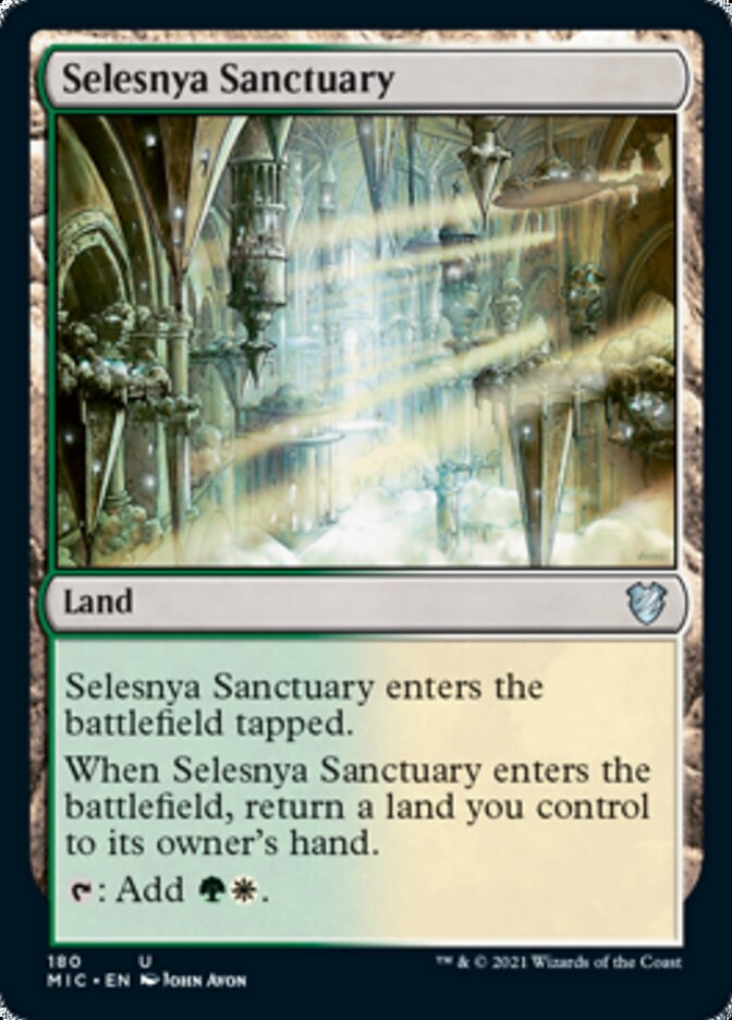 Selesnya Sanctuary [Innistrad: Midnight Hunt Commander] | Exor Games Summserside