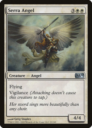 Serra Angel [Magic 2010] | Exor Games Summserside