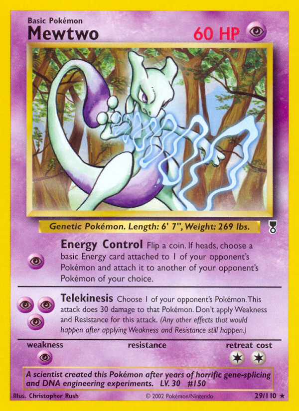 Mewtwo (29/110) [Legendary Collection] | Exor Games Summserside