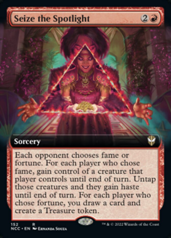 Seize the Spotlight (Extended Art) [Streets of New Capenna Commander] | Exor Games Summserside