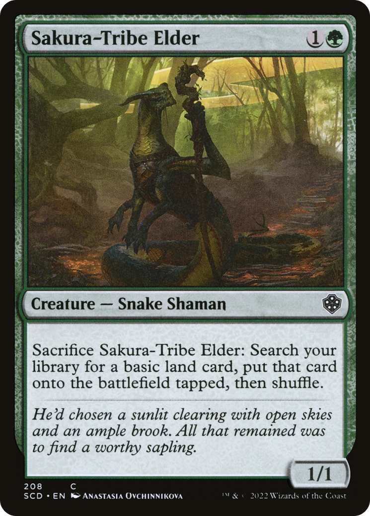 Sakura-Tribe Elder [Starter Commander Decks] | Exor Games Summserside