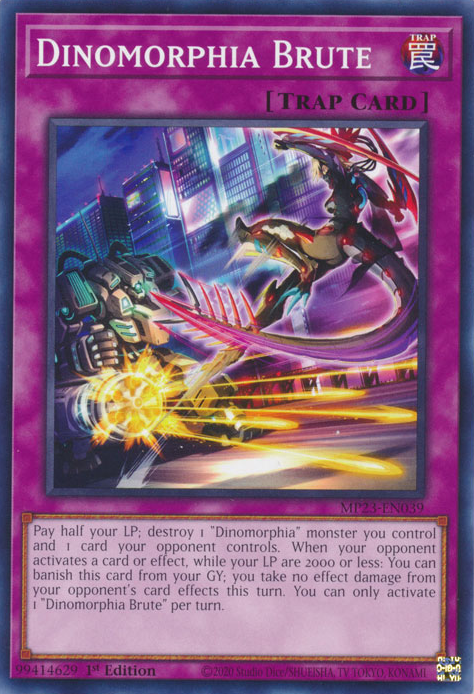 Dinomorphia Brute [MP23-EN039] Common | Exor Games Summserside