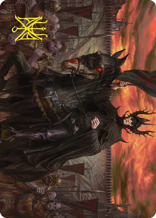 The Mouth of Sauron Art Card (Gold-Stamped Signature) [The Lord of the Rings: Tales of Middle-earth Art Series] | Exor Games Summserside