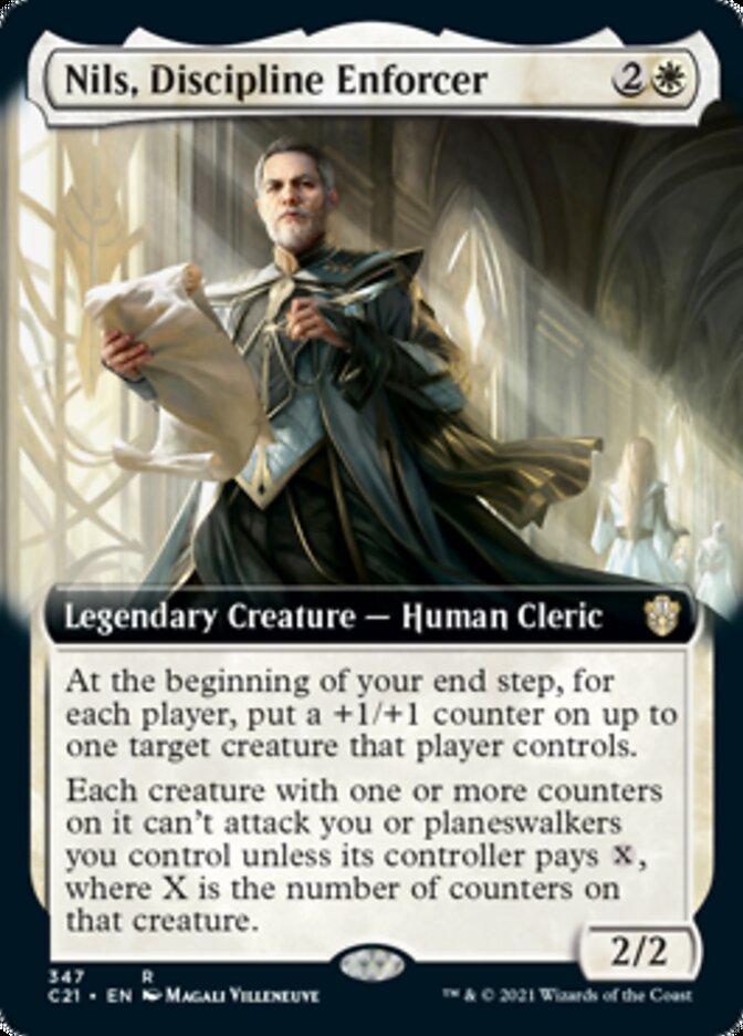Nils, Discipline Enforcer (Extended) [Commander 2021] | Exor Games Summserside