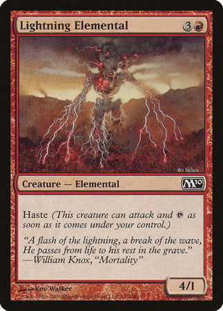 Lightning Elemental [Magic 2010] | Exor Games Summserside