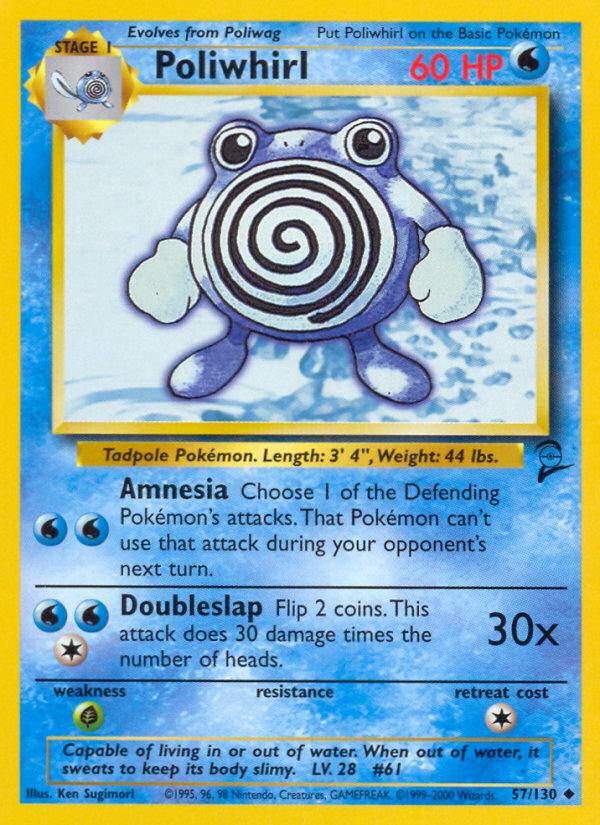 Poliwhirl (57/130) [Base Set 2] | Exor Games Summserside