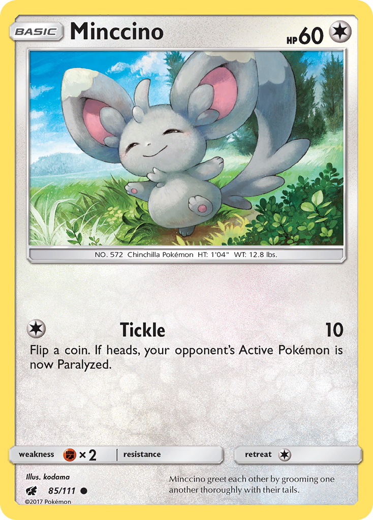 Minccino (85/111) [Sun & Moon: Crimson Invasion] | Exor Games Summserside