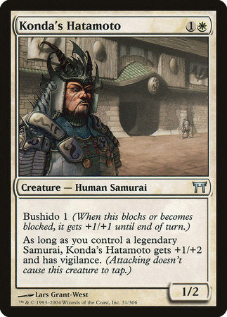 Konda's Hatamoto [Champions of Kamigawa] | Exor Games Summserside