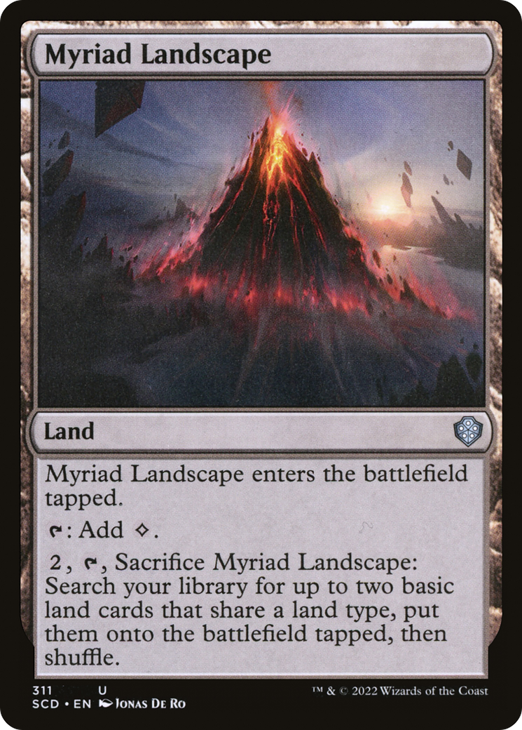 Myriad Landscape [Starter Commander Decks] | Exor Games Summserside