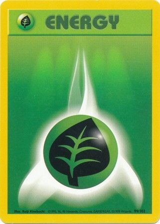 Grass Energy (99/102) [Base Set Unlimited] | Exor Games Summserside