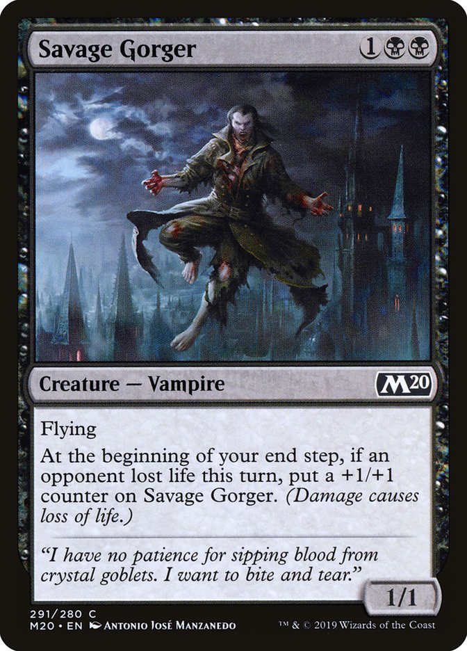 Savage Gorger [Core Set 2020] | Exor Games Summserside