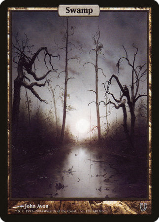 Swamp - Full Art [Unhinged] | Exor Games Summserside