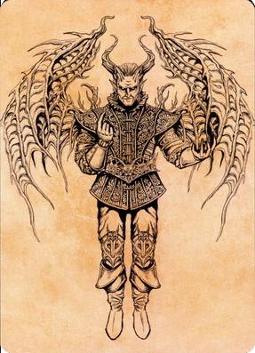 Raphael, Fiendish Savior Art Card (75) [Commander Legends: Battle for Baldur's Gate Art Series] | Exor Games Summserside