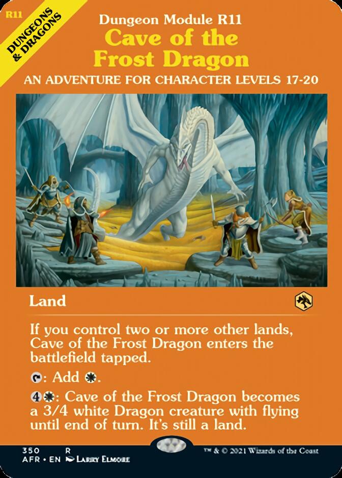 Cave of the Frost Dragon (Dungeon Module) [Dungeons & Dragons: Adventures in the Forgotten Realms] | Exor Games Summserside