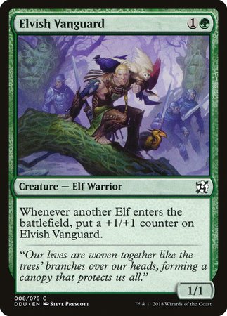 Elvish Vanguard [Duel Decks: Elves vs. Inventors] | Exor Games Summserside