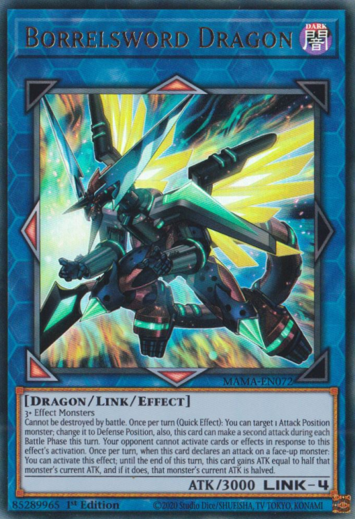 Borrelsword Dragon [MAMA-EN072] Ultra Rare | Exor Games Summserside