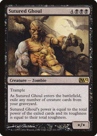 Sutured Ghoul [Magic 2012] | Exor Games Summserside