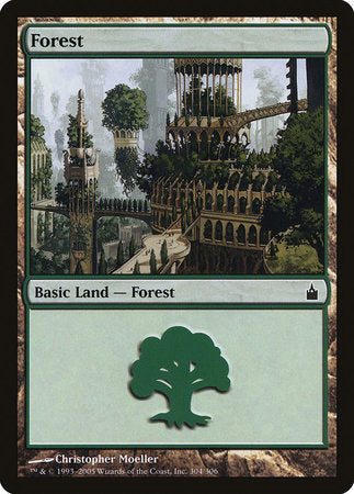 Forest (304) [Ravnica: City of Guilds] | Exor Games Summserside