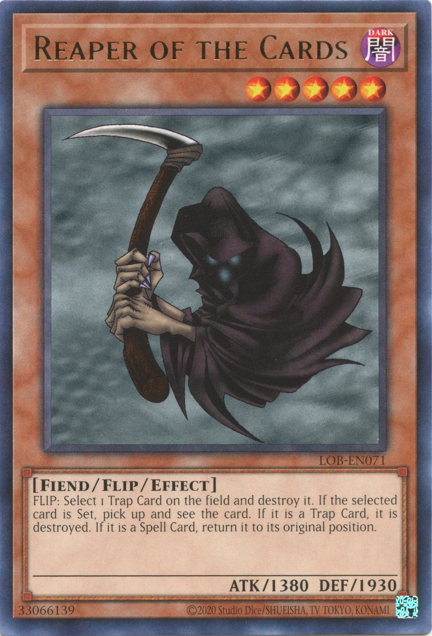 Reaper of the Cards (25th Anniversary) [LOB-EN071] Rare | Exor Games Summserside