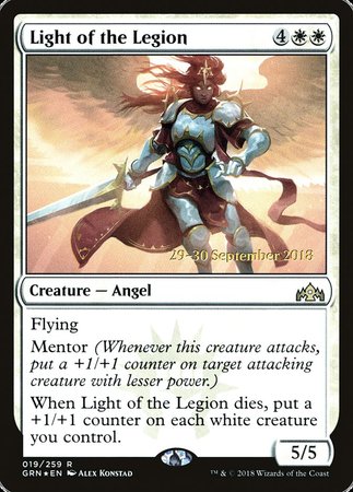 Light of the Legion [Guilds of Ravnica Promos] | Exor Games Summserside