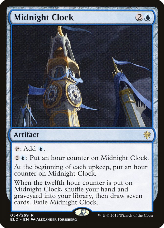 Midnight Clock (Promo Pack) [Throne of Eldraine Promos] | Exor Games Summserside
