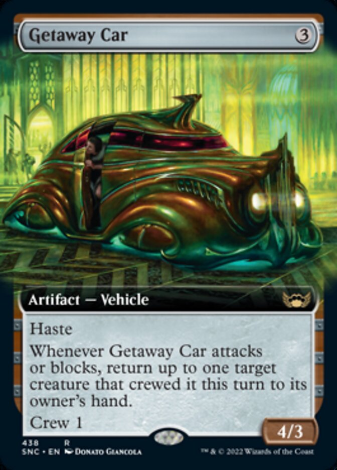 Getaway Car (Extended Art) [Streets of New Capenna] | Exor Games Summserside