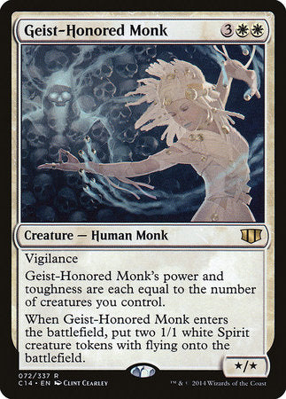 Geist-Honored Monk [Commander 2014] | Exor Games Summserside