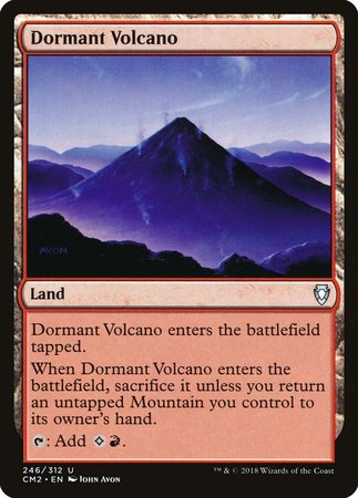 Dormant Volcano [Commander Anthology Volume II] | Exor Games Summserside