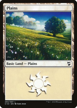 Plains (293) [Commander 2018] | Exor Games Summserside