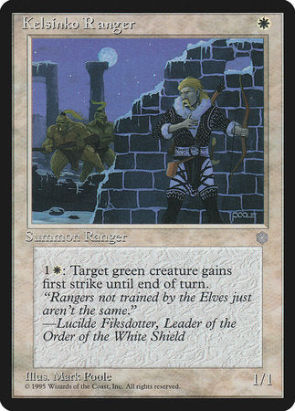 Kelsinko Ranger [Ice Age] | Exor Games Summserside