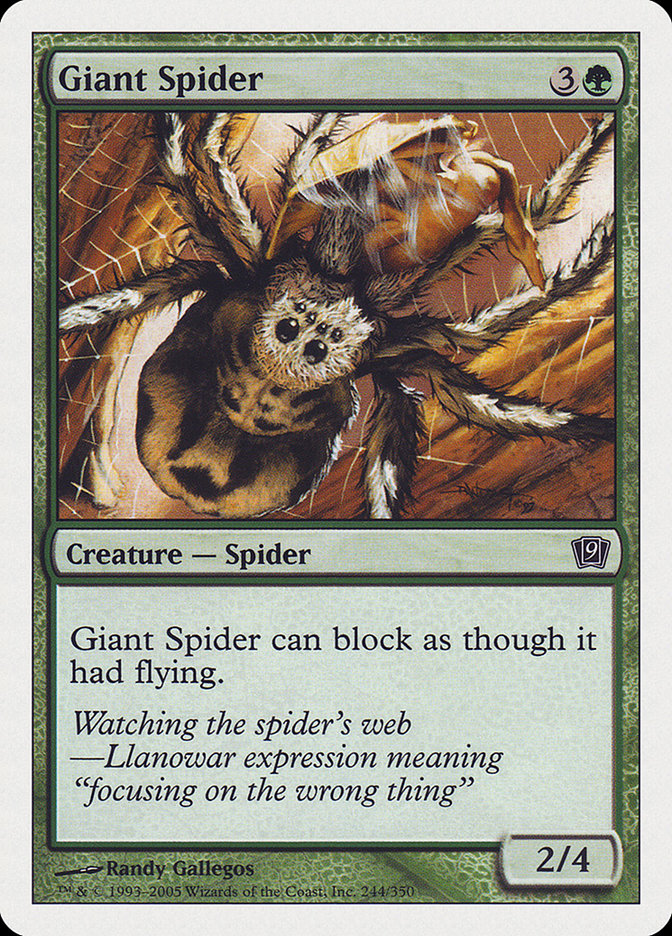 Giant Spider [Ninth Edition] | Exor Games Summserside