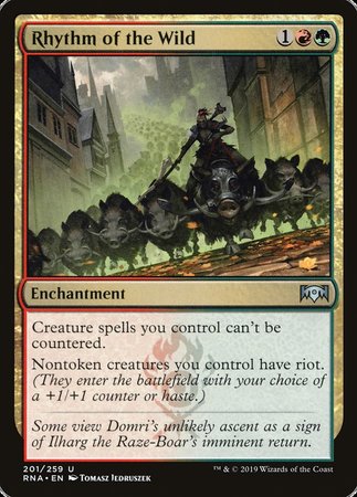 Rhythm of the Wild [Ravnica Allegiance] | Exor Games Summserside