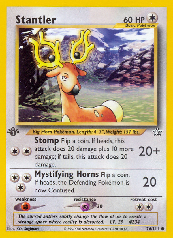 Stantler (76/111) [Neo Genesis 1st Edition] | Exor Games Summserside