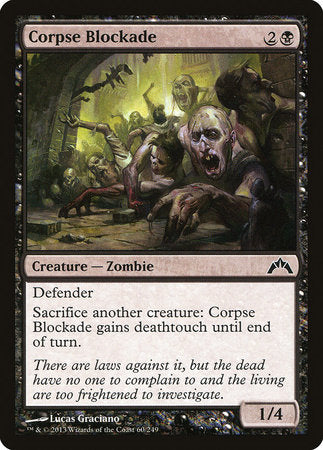 Corpse Blockade [Gatecrash] | Exor Games Summserside