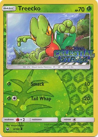 Treecko (8/168) (Toys R Us Exclusive) [Sun & Moon: Celestial Storm] | Exor Games Summserside