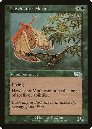 Hawkeater Moth [Urza's Saga] | Exor Games Summserside