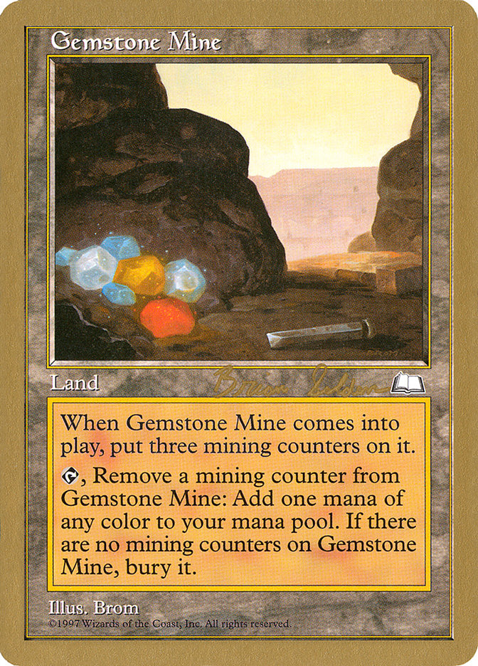 Gemstone Mine (Brian Selden) [World Championship Decks 1998] | Exor Games Summserside