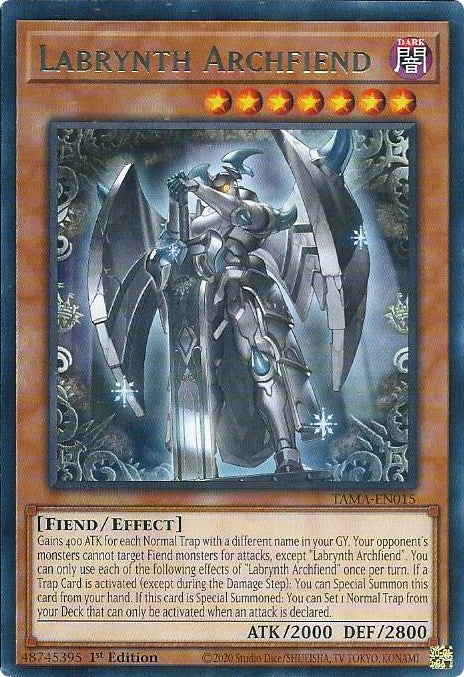 Labrynth Archfiend [TAMA-EN015] Rare | Exor Games Summserside