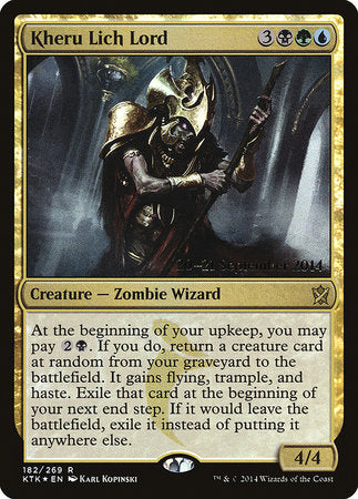 Kheru Lich Lord [Khans of Tarkir Promos] | Exor Games Summserside