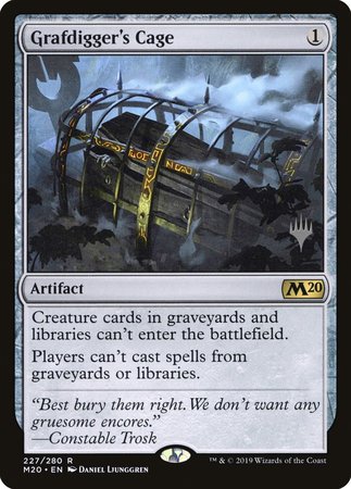 Grafdigger's Cage [Core Set 2020 Promos] | Exor Games Summserside