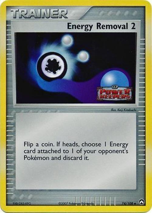 Energy Removal 2 (74/108) (Stamped) [EX: Power Keepers] | Exor Games Summserside